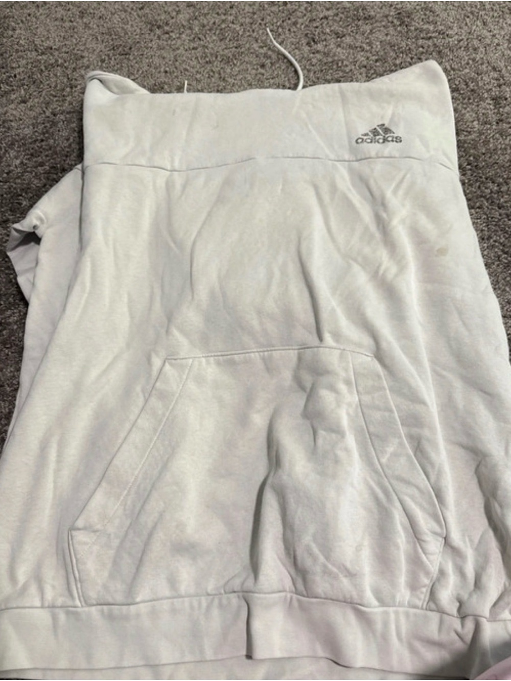 adidas Kids Light Gray Sweatpants Joggers